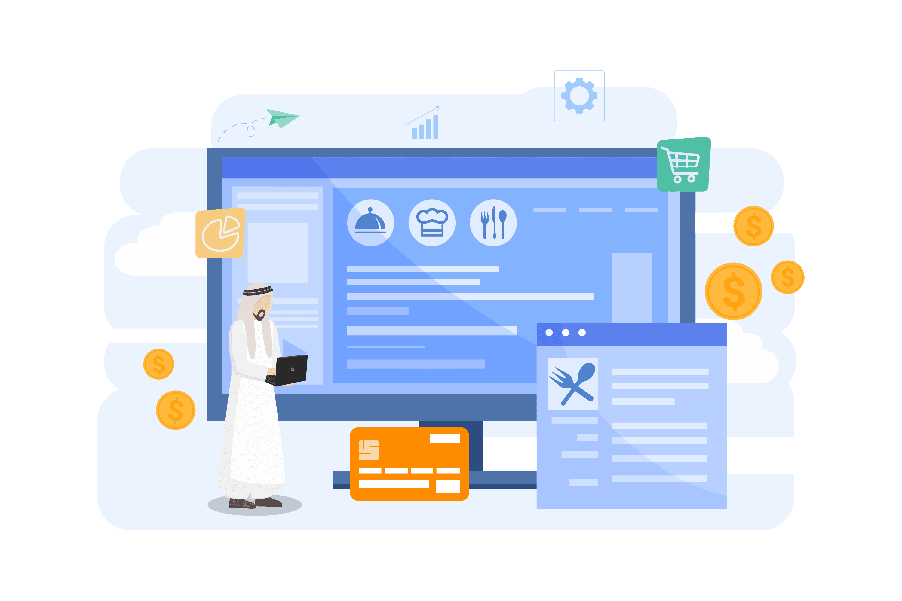 Restaurants POS - With An Automatic KOT System in Saudi
