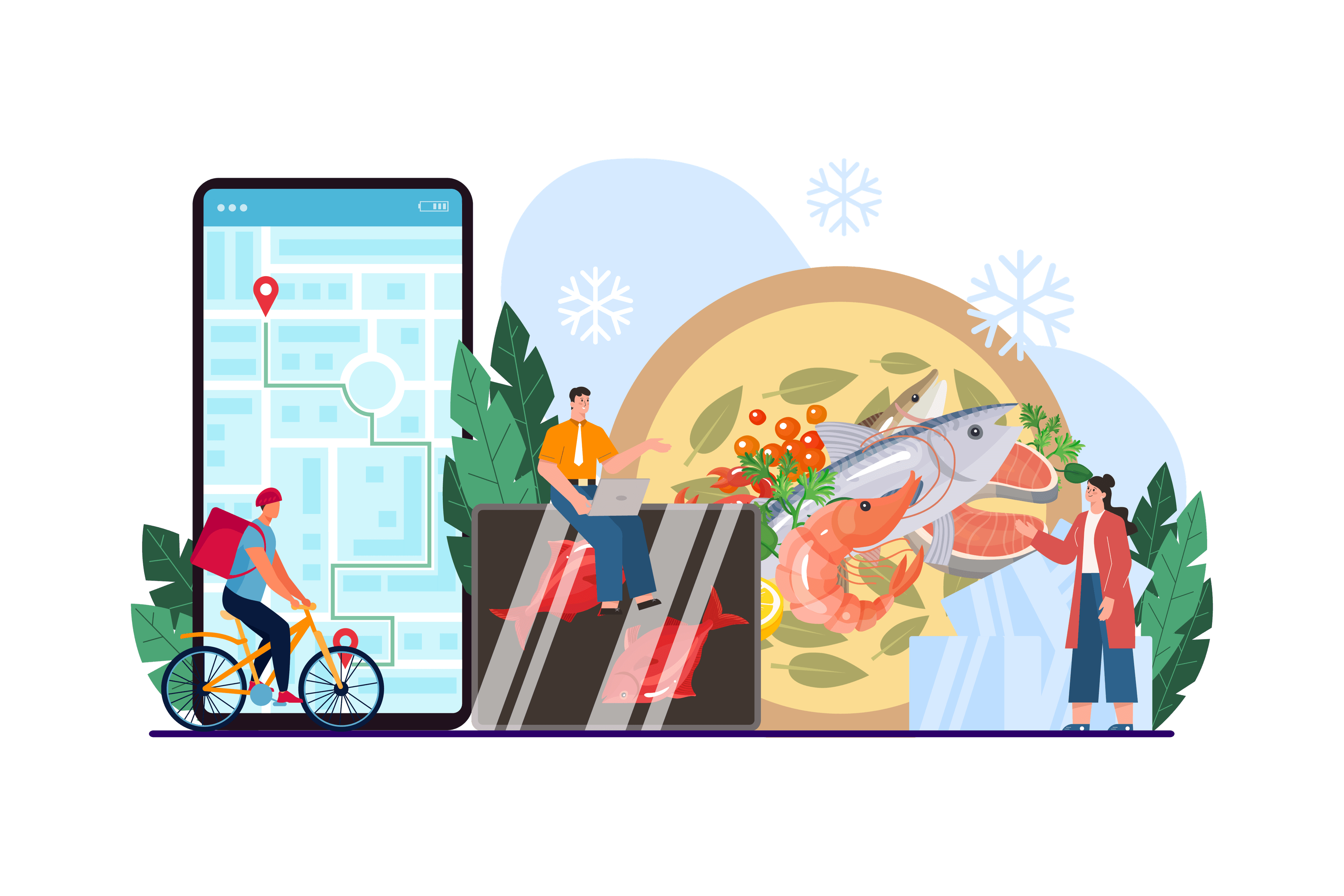 How to Digitalize Seafood Retail & Food Delivery Service